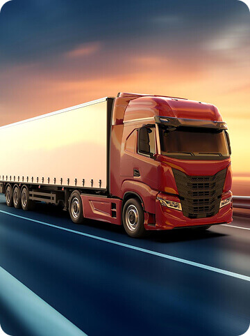 Camion de transport de marchandises